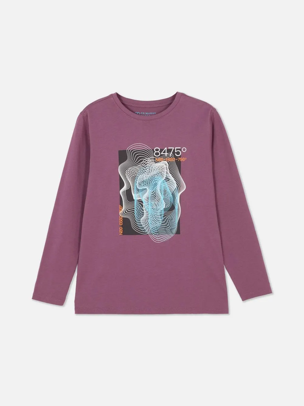 T-shirt met lange mouwen en print