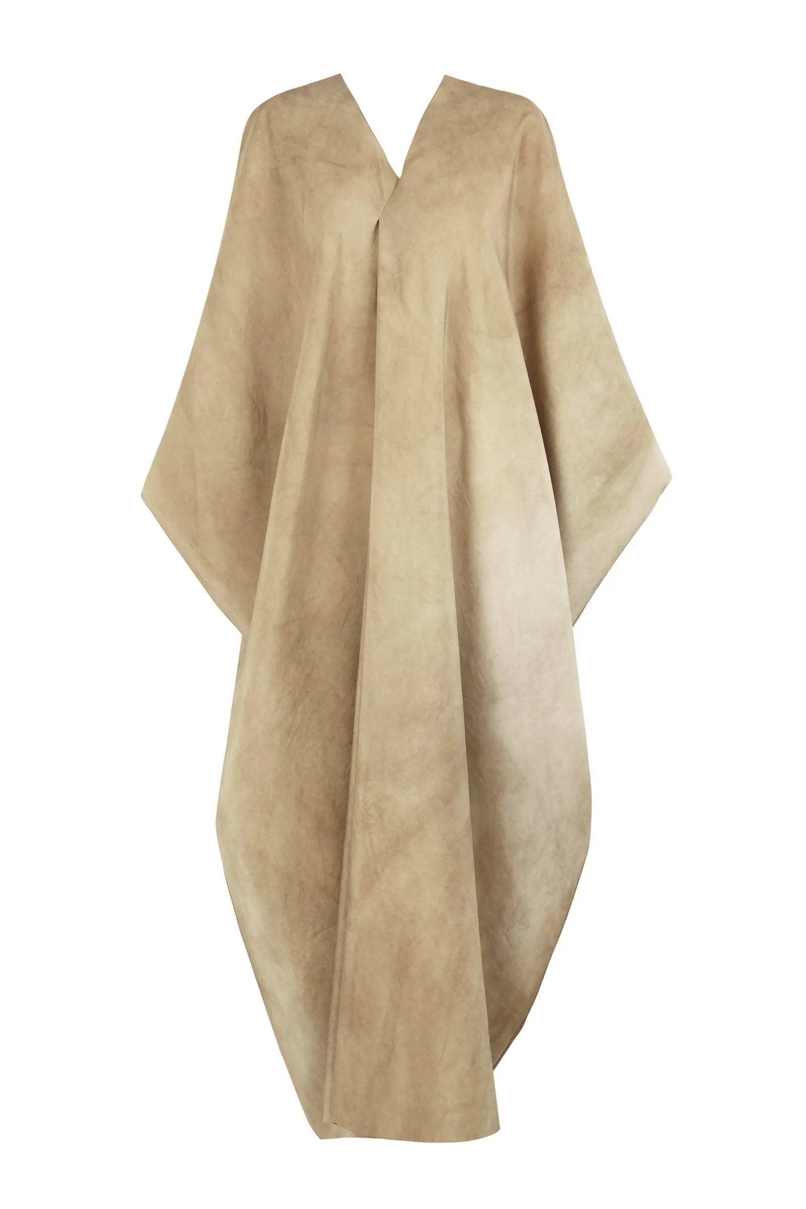 Salomé, maltinto desert silk caftan