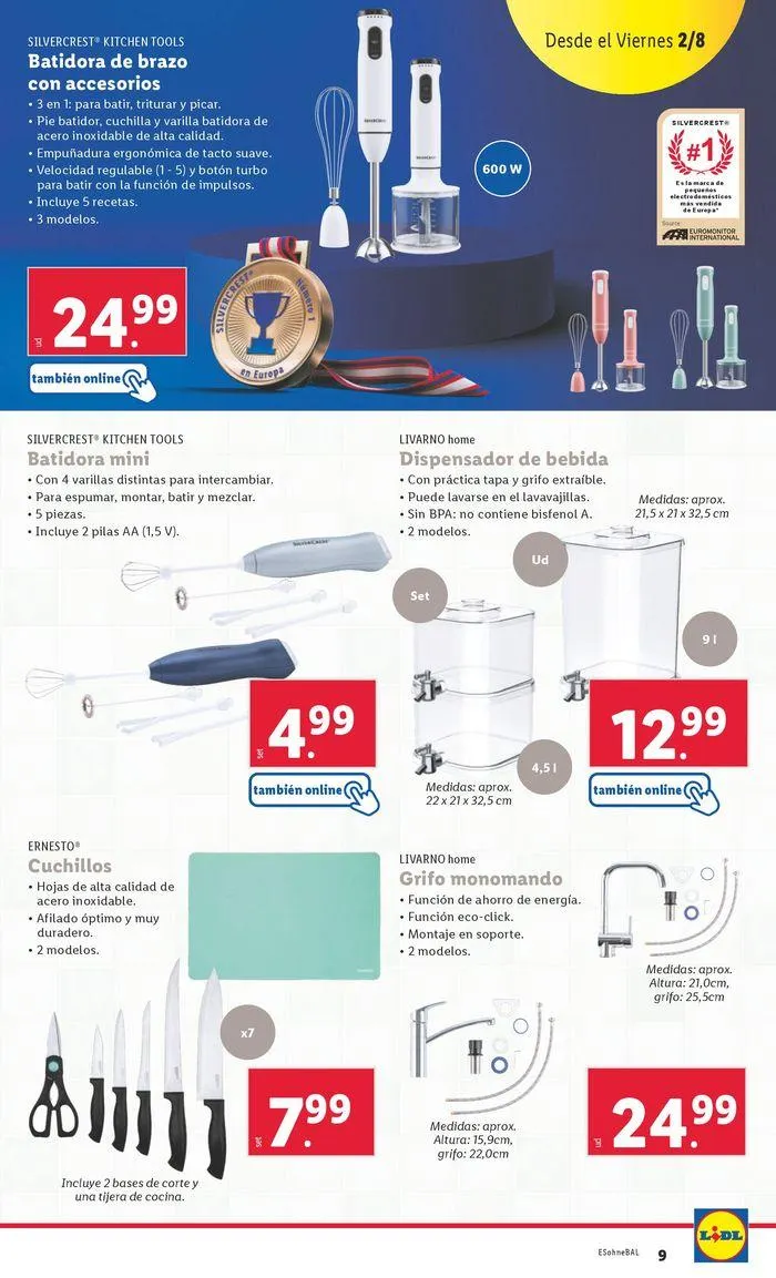 Catálogo de ¡Semana del superahorro Lidl Plus! 29 de julio al 4 de agosto 2024 - Página 33