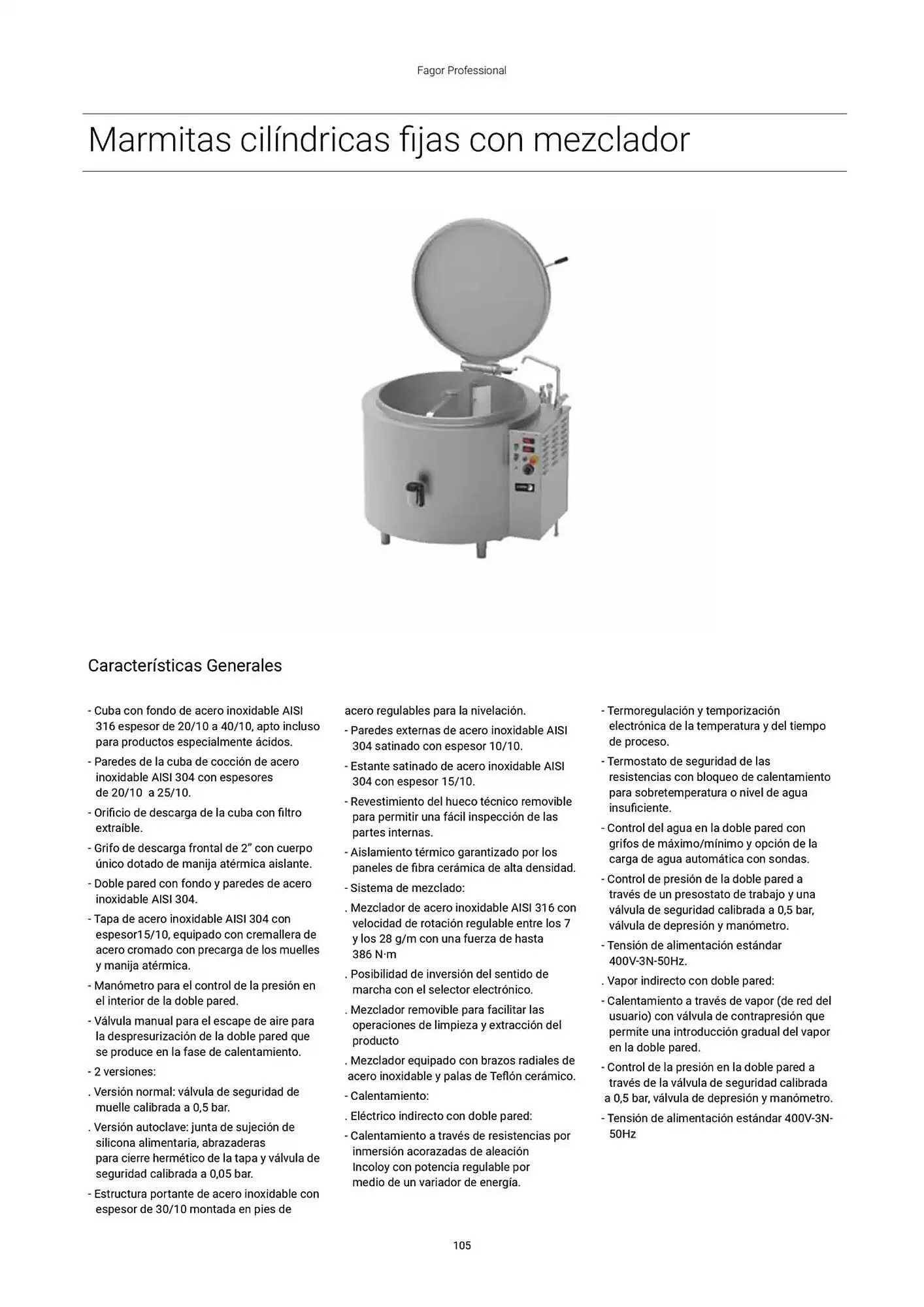 Catálogo de Folleto Fagor 3 de marzo al 1 de enero 2026 - Página 106