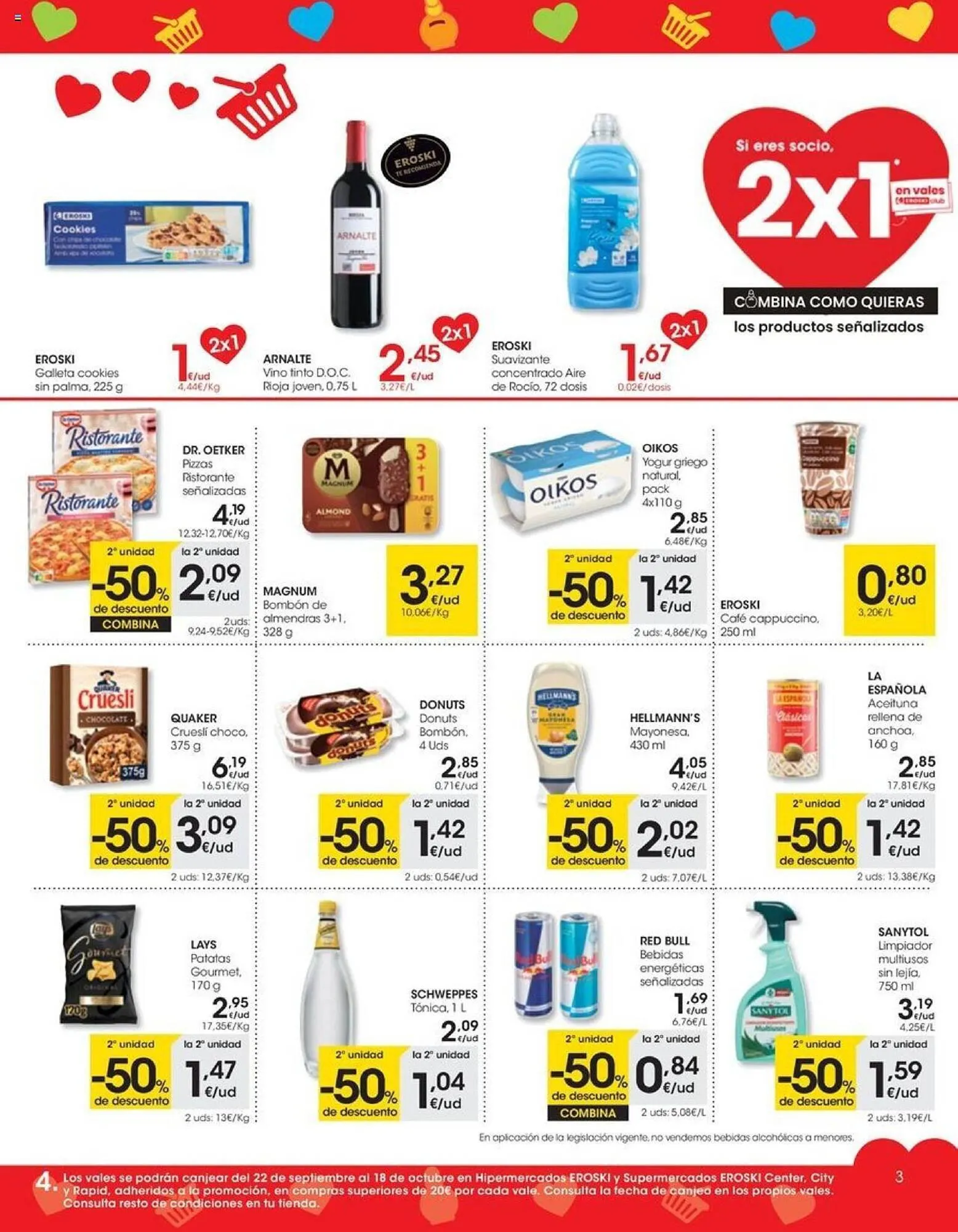 Catálogo de Folleto Eroski 21 de septiembre al 4 de octubre 2023 - Página 3