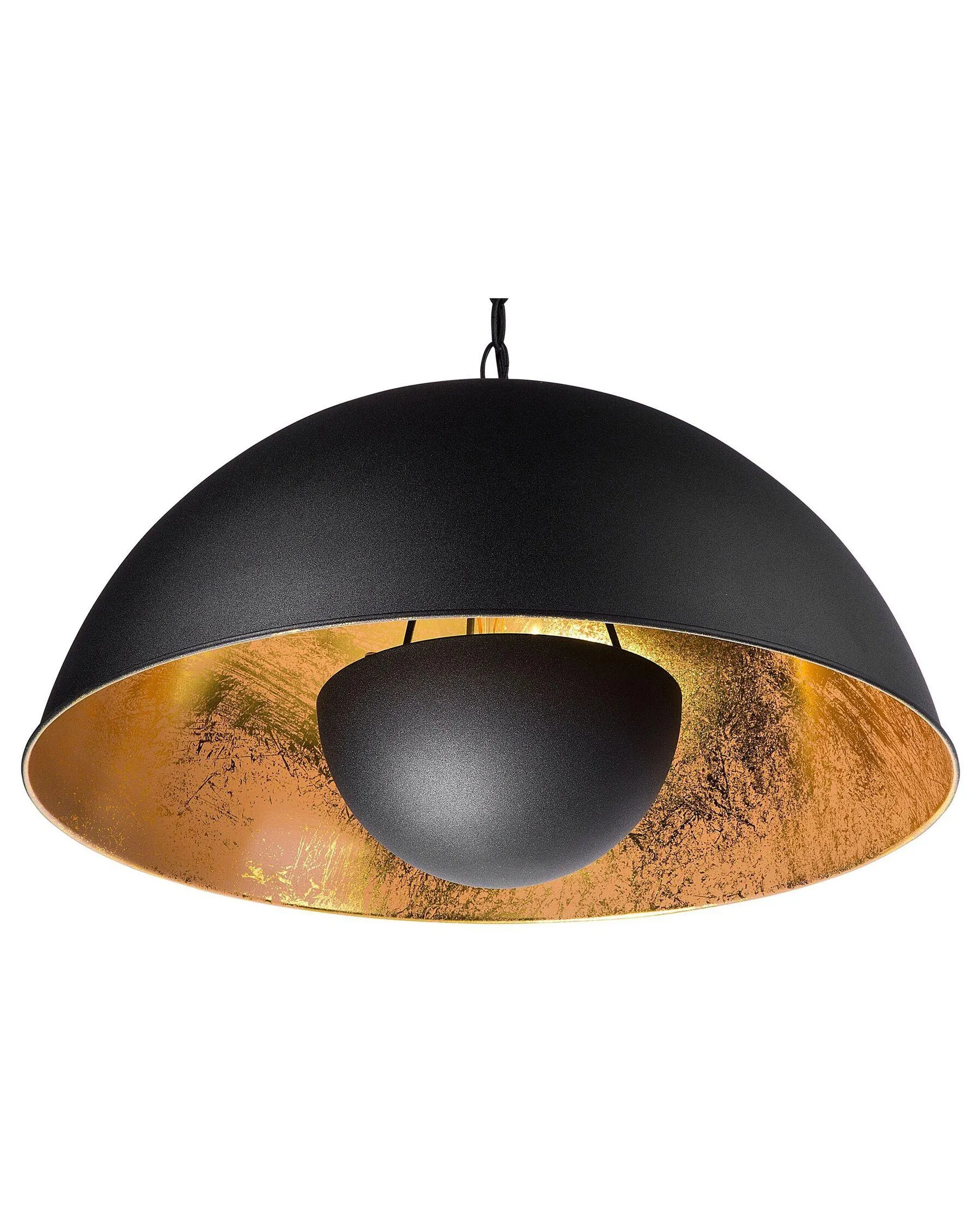 Lámpara colgante THAMES Metal Negro