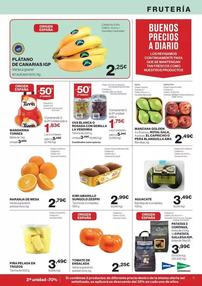 Catálogo de Ofertas y promociones 25 de octubre al 6 de noviembre 2024 - Página 3