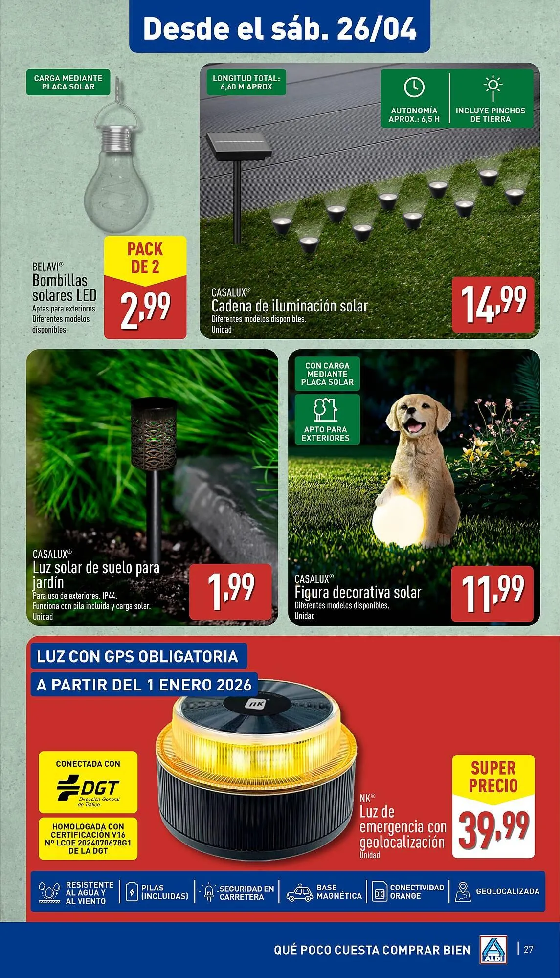 Catálogo de Folleto ALDI 21 de abril al 27 de abril 2025 - Página 27