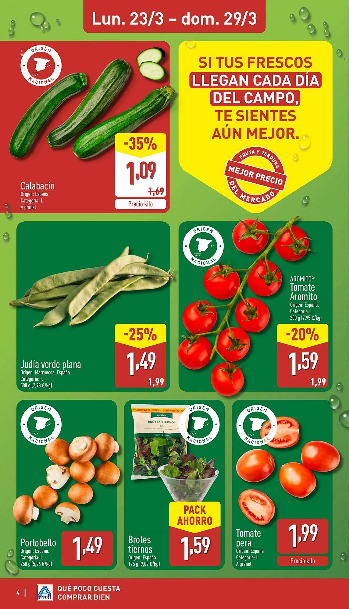 Catálogo de Folleto ALDI 23 de marzo al 29 de marzo 2026 - Página 4