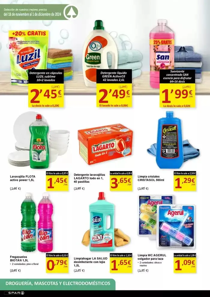 Catálogo de SPAR oferta 2ª noviembre 18 de noviembre al 1 de diciembre 2024 - Página 10