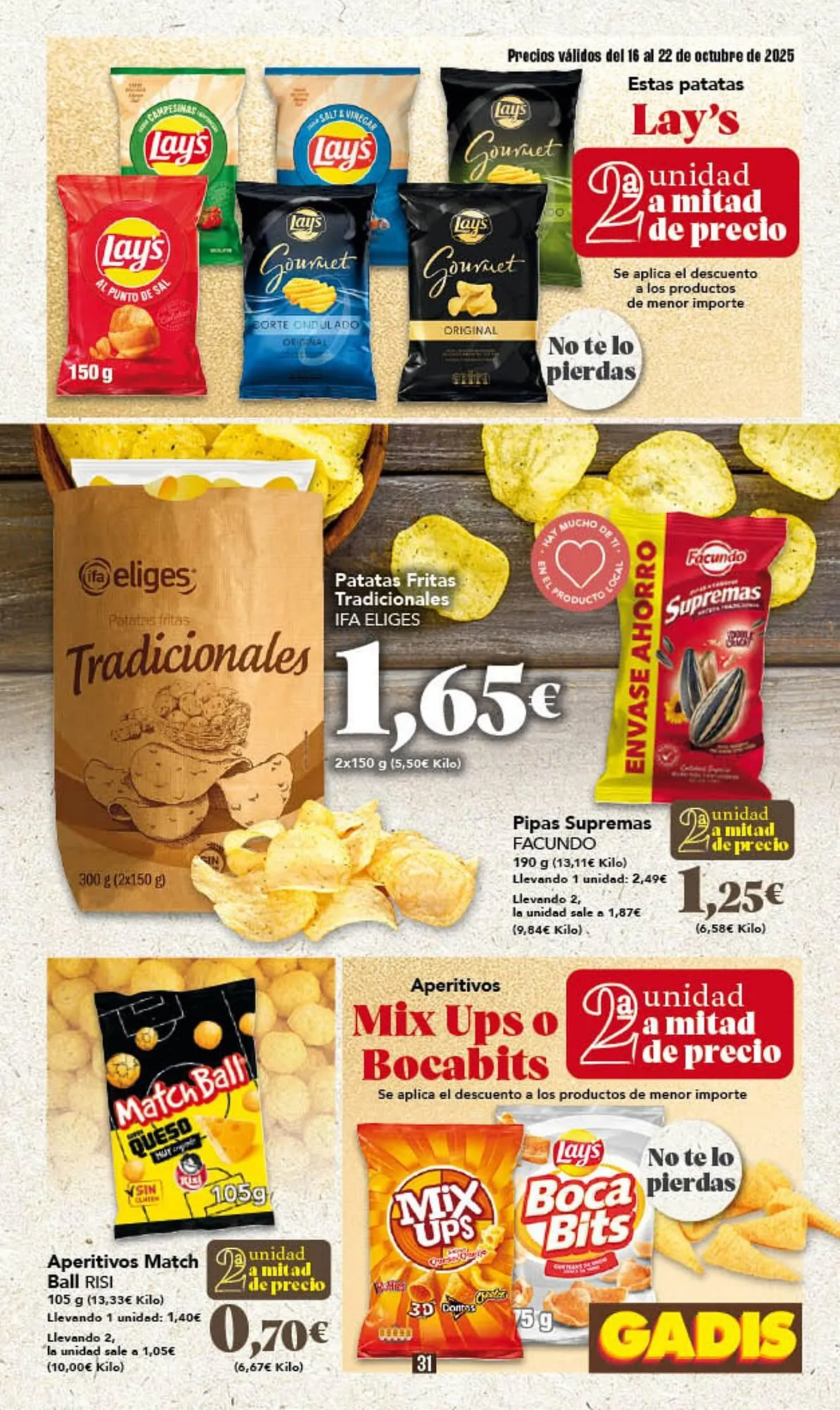Catálogo de Folleto Gadis 16 de octubre al 22 de octubre 2025 - Página 31
