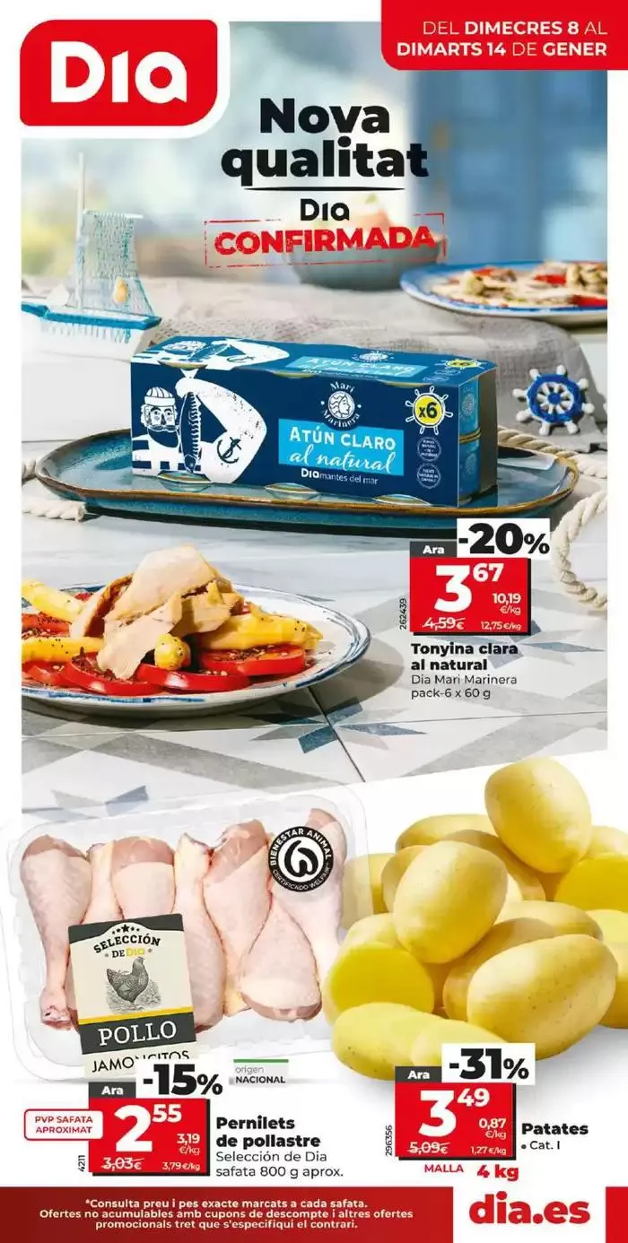 Catálogo de Nova qualitat Dia del 8 al 14 de gener 8 de enero al 14 de enero 2025 - Página 1