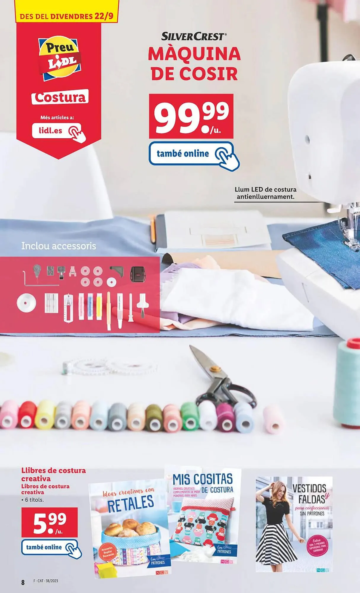 Catálogo de Folleto Lidl 18 de septiembre al 25 de septiembre 2023 - Página 8