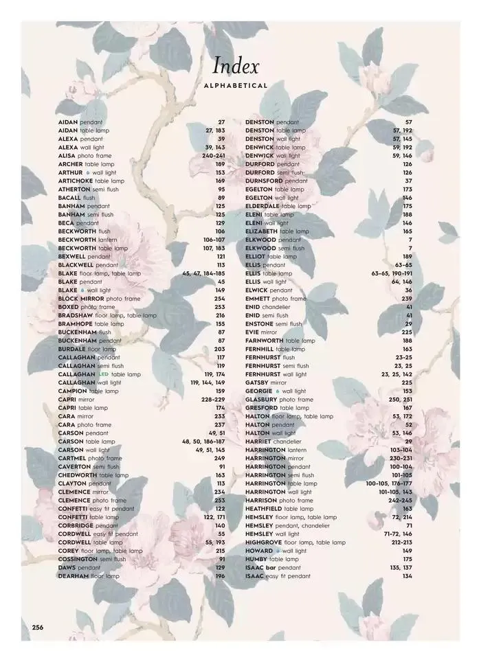 Catálogo de Lighting & Mirror Collection 12 de marzo al 31 de agosto 2025 - Página 258