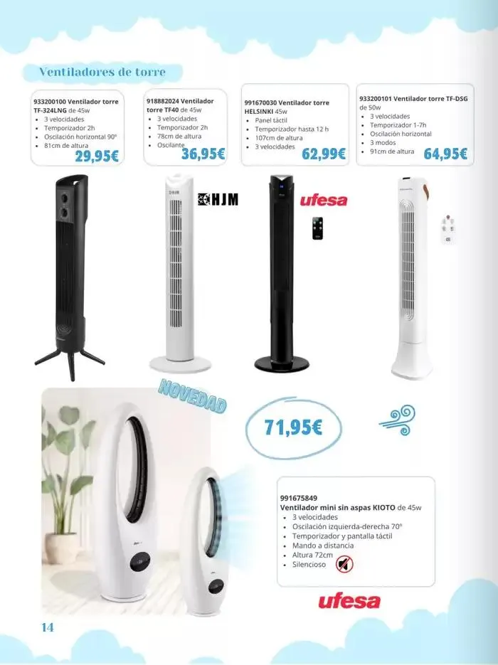 Catálogo de Especial Ventilacion 2025 2 de mayo al 30 de septiembre 2025 - Página 14