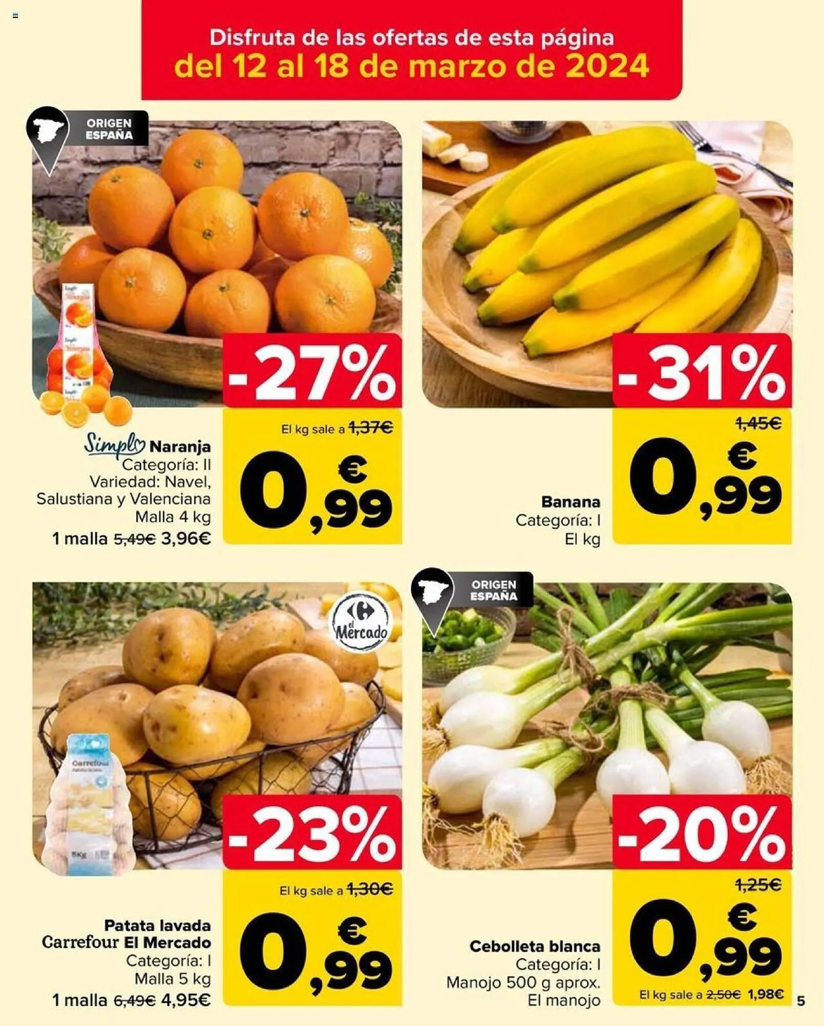 Catálogo de Folleto Carrefour 12 de marzo al 25 de marzo 2024 - Página 5