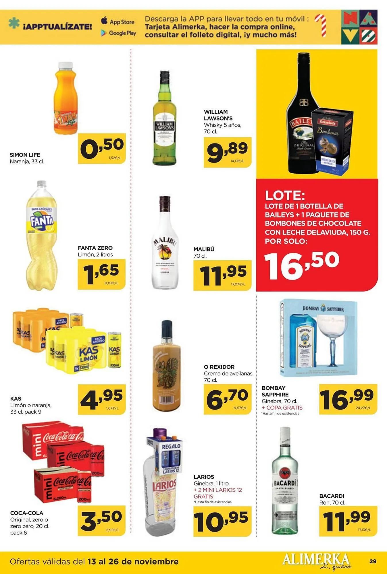 Catálogo de Folleto Alimerka 13 de noviembre al 26 de noviembre 2025 - Página 31