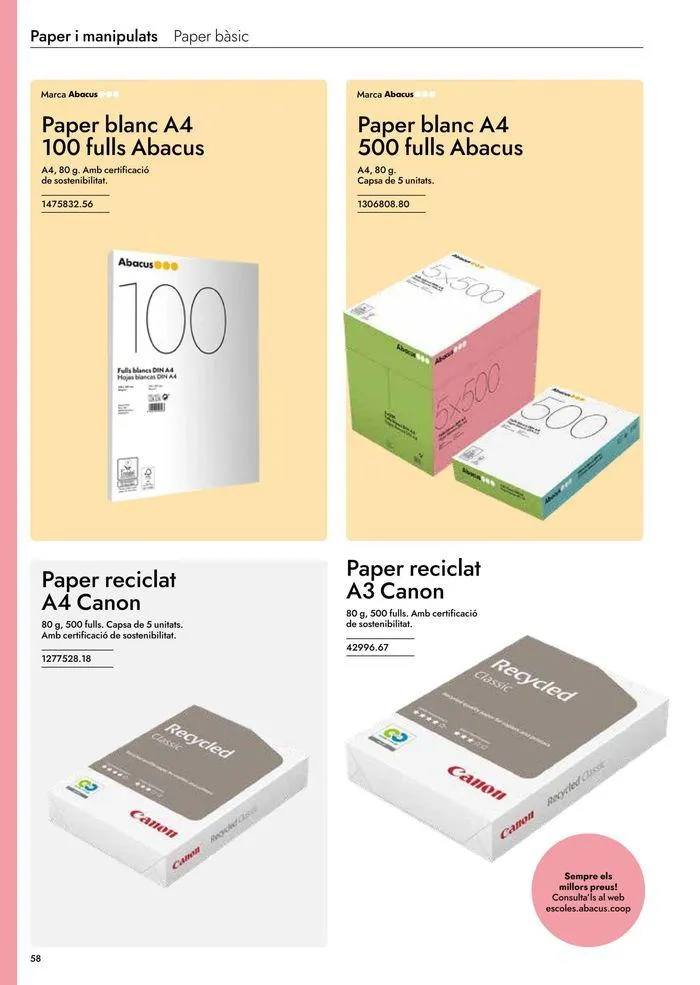 Catálogo de Catàleg Escolar 24-25 Abacus cat 19 de junio al 31 de marzo 2025 - Página 154