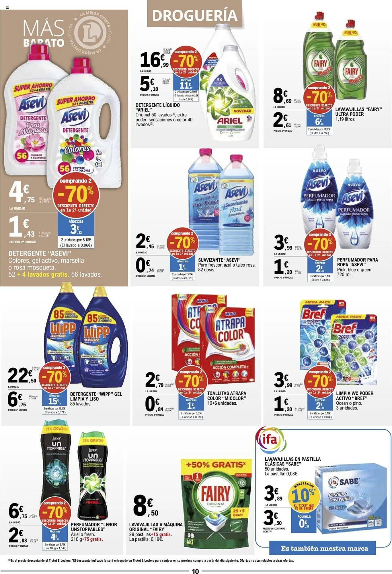 Catálogo de Folleto E.Leclerc 24 de abril al 4 de mayo 2024 - Página 10