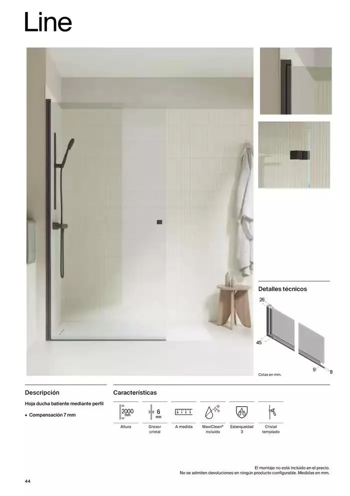 Catálogo de Mamparas de Baño 9 de enero al 31 de diciembre 2025 - Página 46