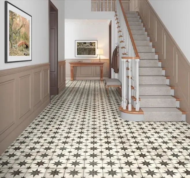 Pavimento Star Black 45x45cm