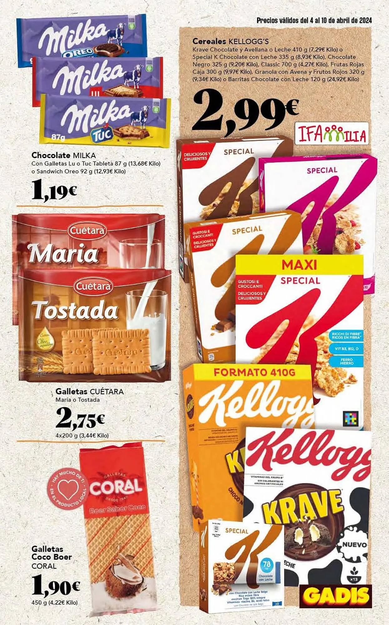 Catálogo de Folleto Gadis 4 de abril al 10 de abril 2024 - Página 19