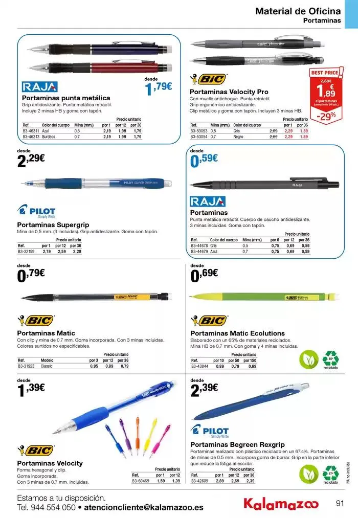 Catálogo de Staples Kalamazoo Catálogo General 9 de enero al 30 de septiembre 2025 - Página 91
