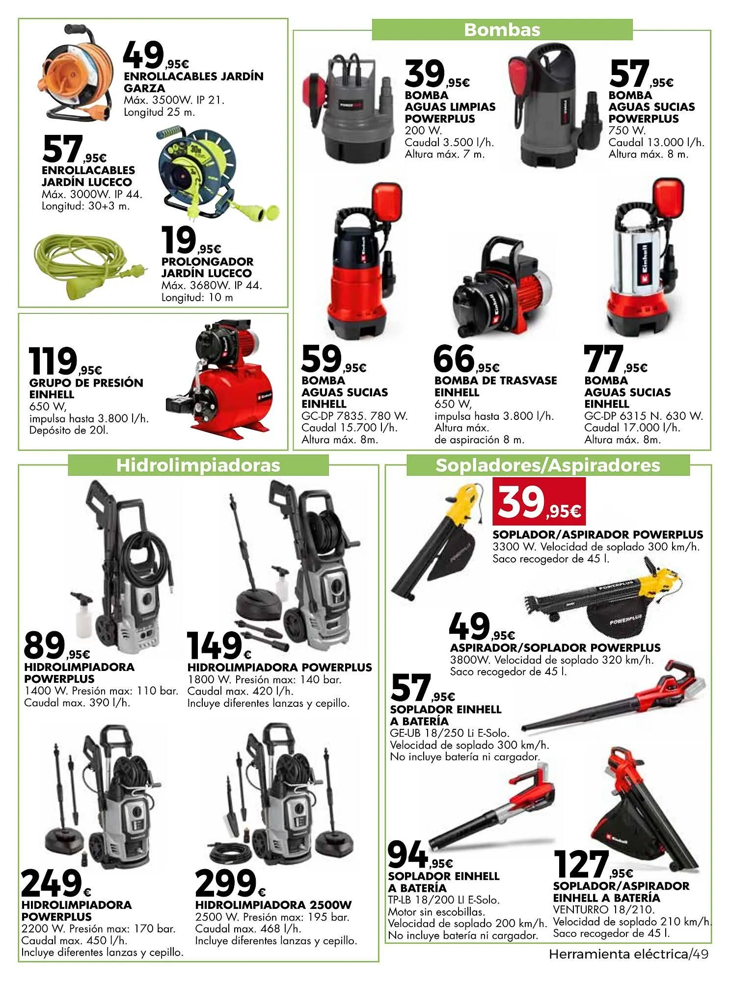 Catálogo de Folleto CMB Bricolage 6 de abril al 30 de junio 2026 - Página 49