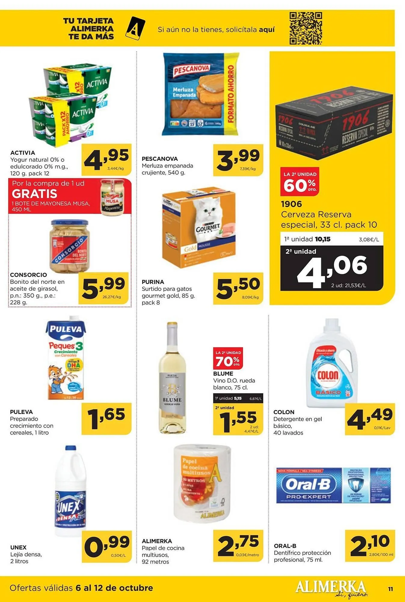 Catálogo de Folleto Alimerka 6 de octubre al 12 de octubre 2025 - Página 11