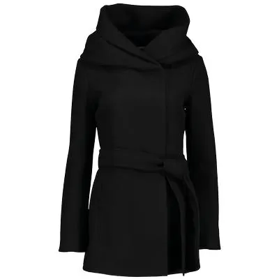 Coat with hood