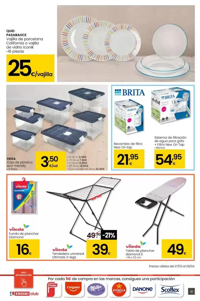 Catálogo de Precio más bajo HIPERMERCADOS EROSKI 27 de marzo al 8 de abril 2025 - Página 41