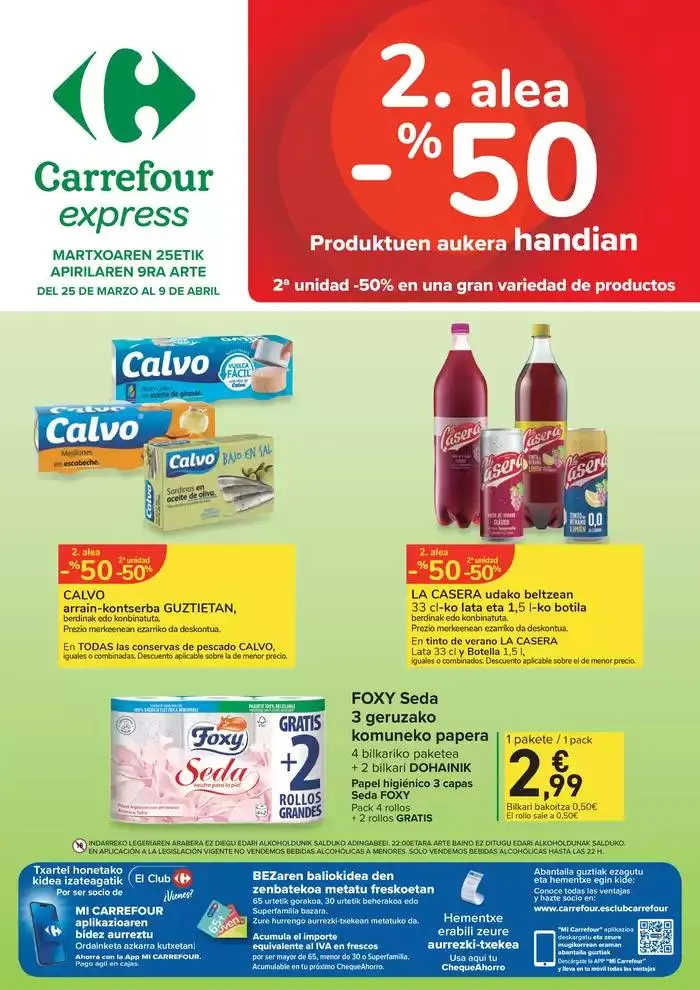 Catálogo de 2.alea -50% 25 de marzo al 9 de abril 2025 - Página 1