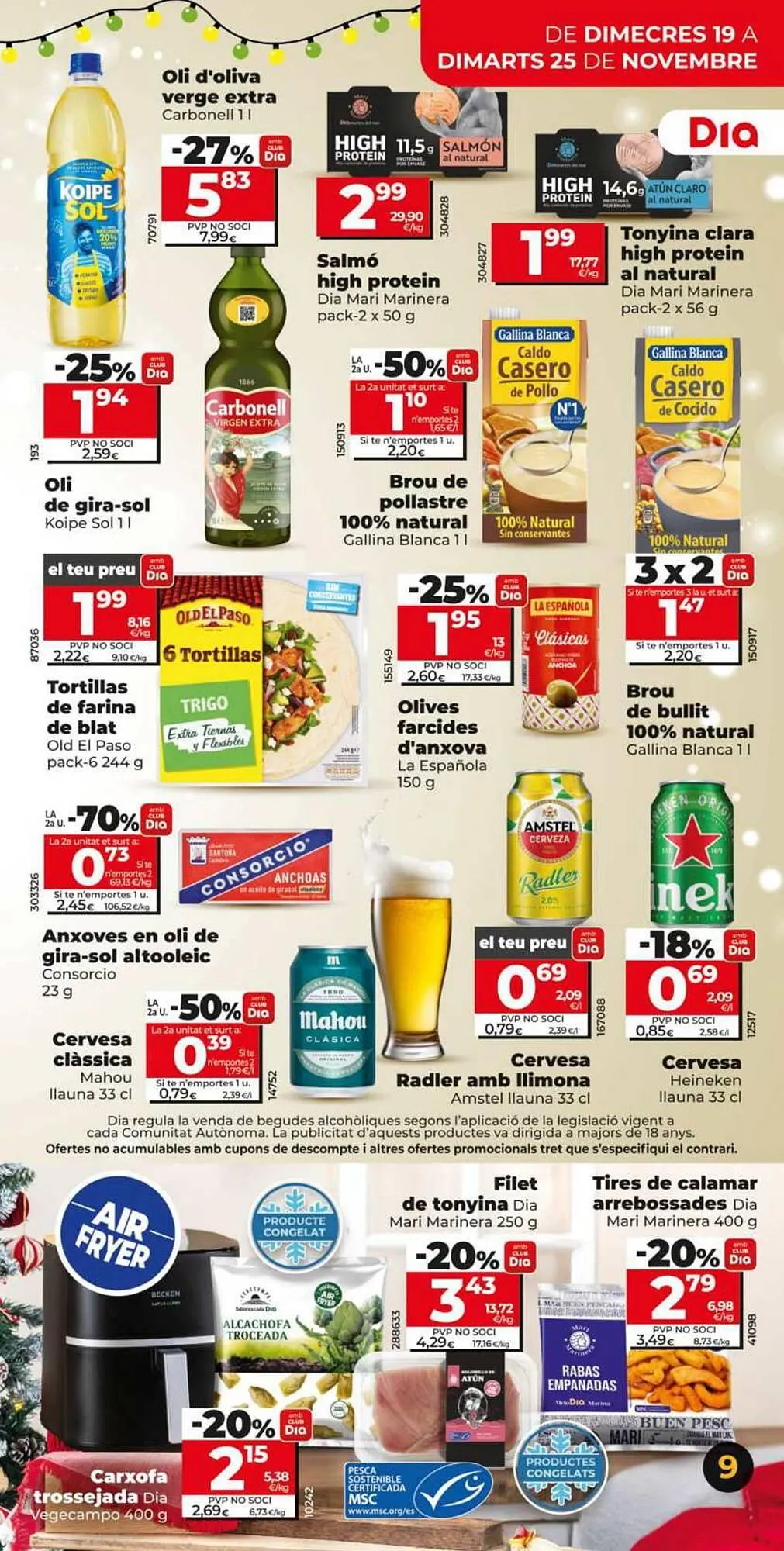 Catálogo de Folleto Dia 19 de noviembre al 25 de noviembre 2025 - Página 9