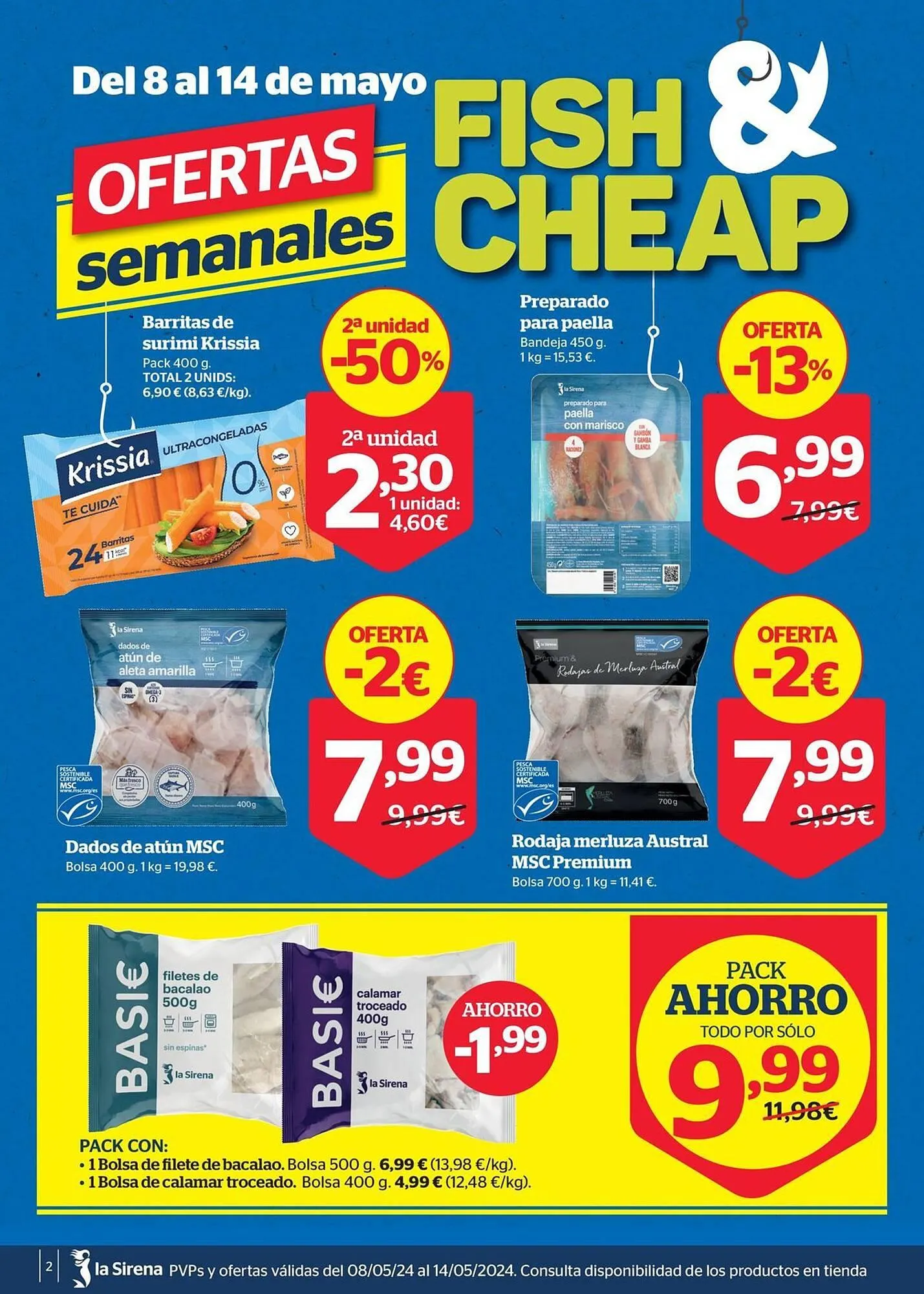 Catálogo de Folleto La Sirena 8 de mayo al 14 de mayo 2024 - Página 2