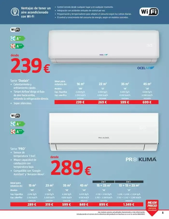 Catálogo de Clima. Soluciones de climatización 9 de abril al 9 de mayo 2025 - Página 5