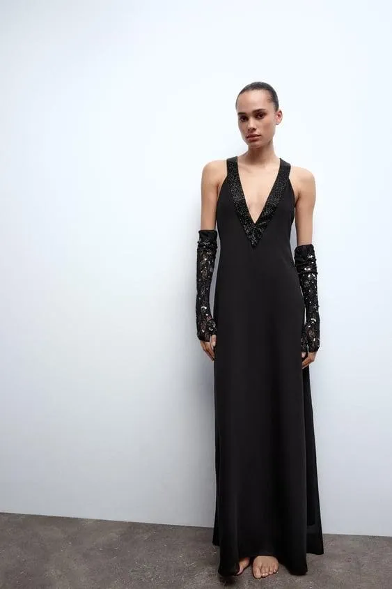 MITONES ENCAJE BRILLOS