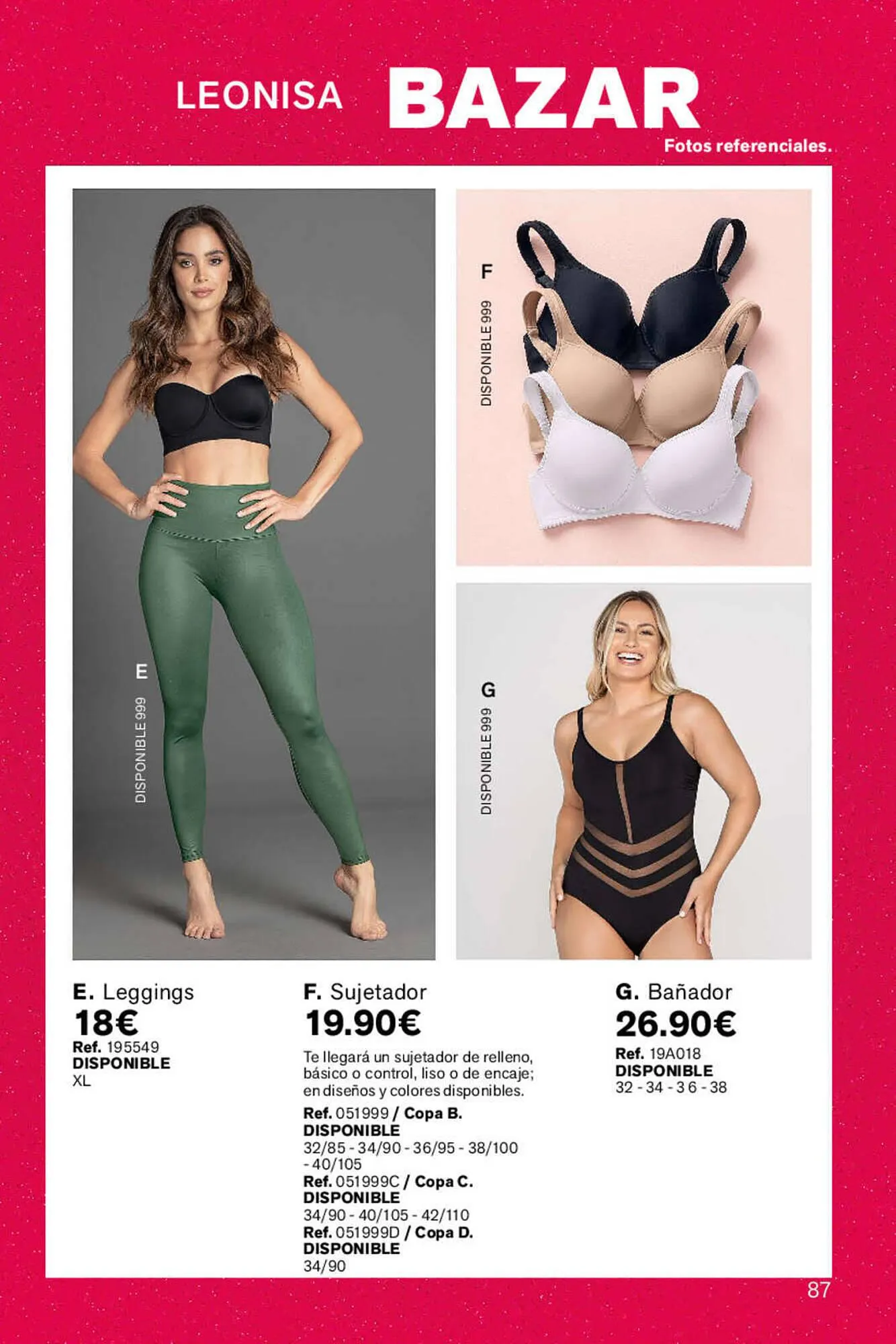 Catálogo de Folleto Leonisa 4 de septiembre al 2 de noviembre 2023 - Página 87