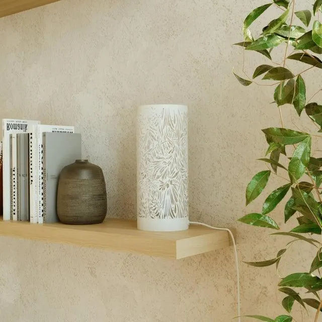 Lámpara de mesa INSPIRE Frella E27 blanco