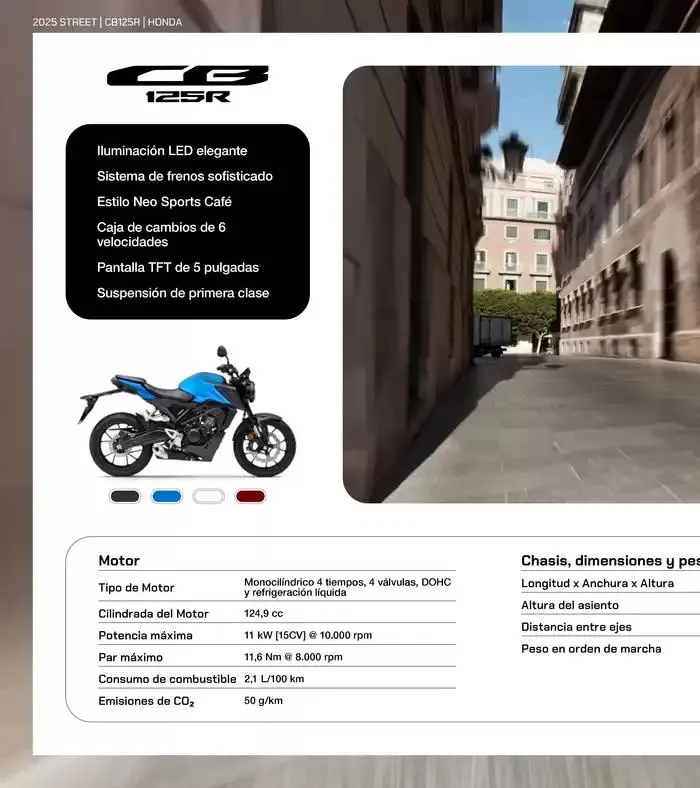 Catálogo de Gama Street & Touring 2025 14 de mayo al 31 de diciembre 2025 - Página 31