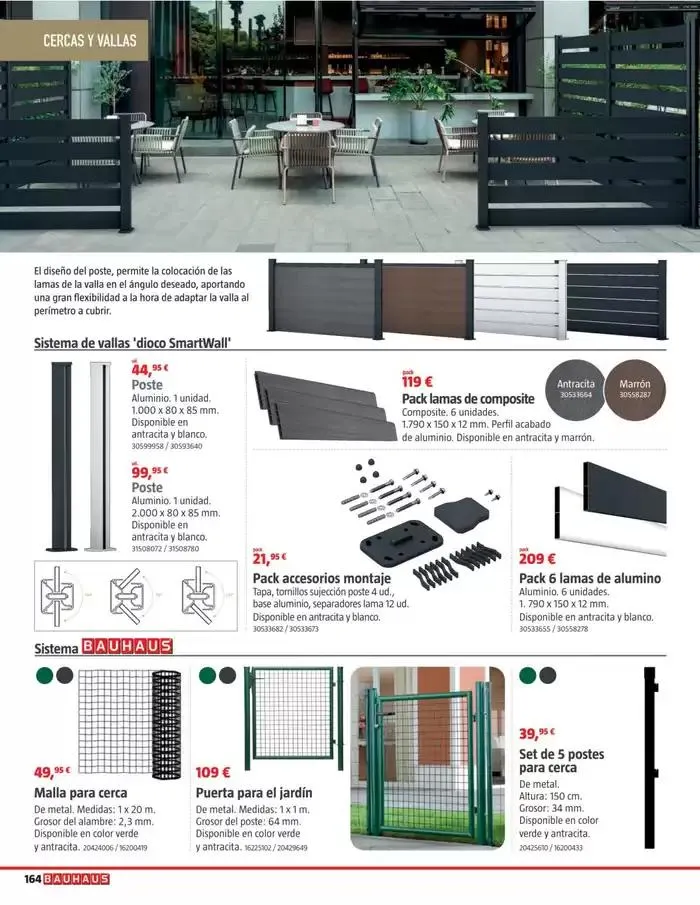 Catálogo de Bauhaus Verano 1 de junio al 31 de agosto 2025 - Página 164