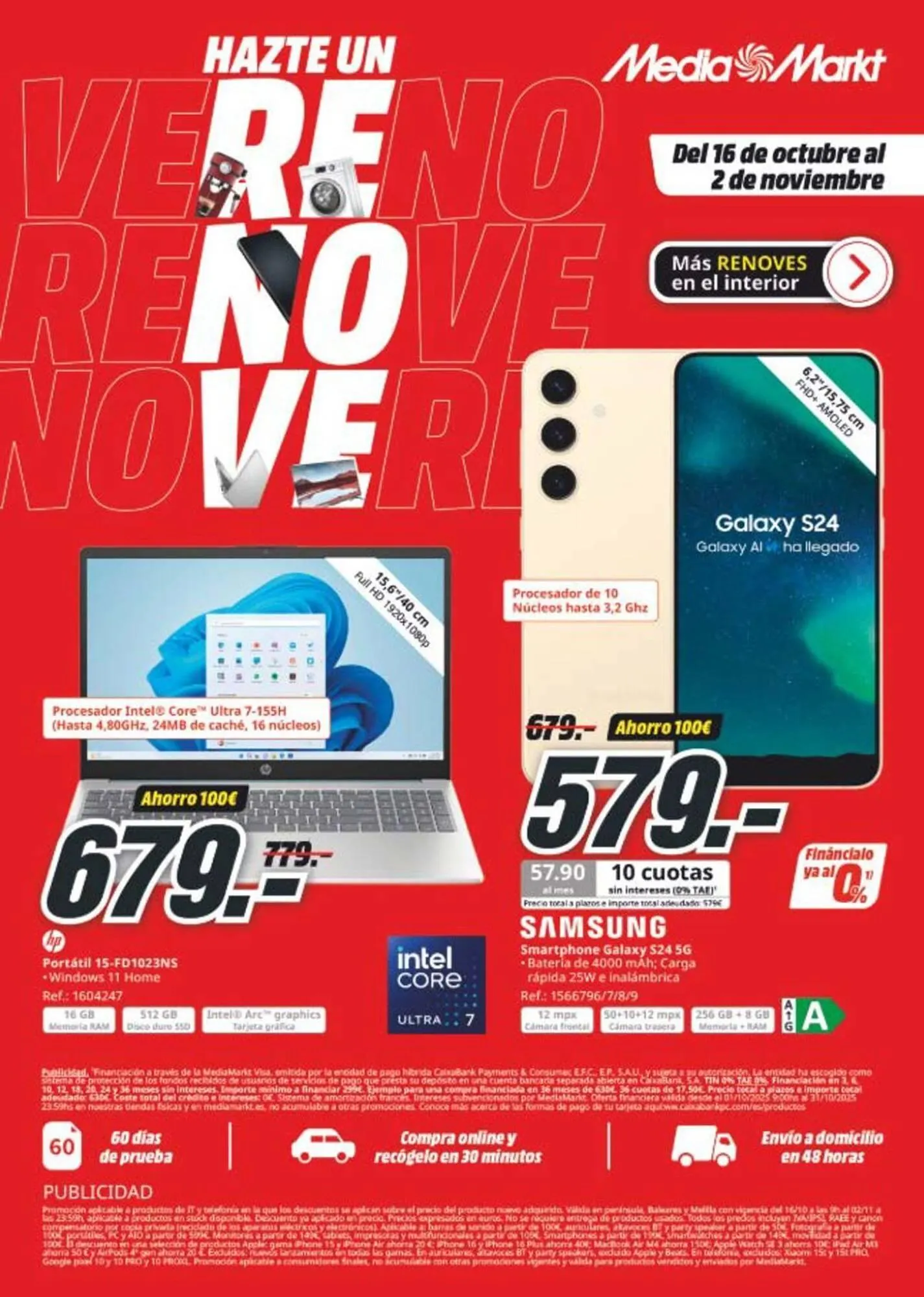Catálogo de Folleto MediaMarkt 16 de octubre al 2 de noviembre 2025 - Página 1