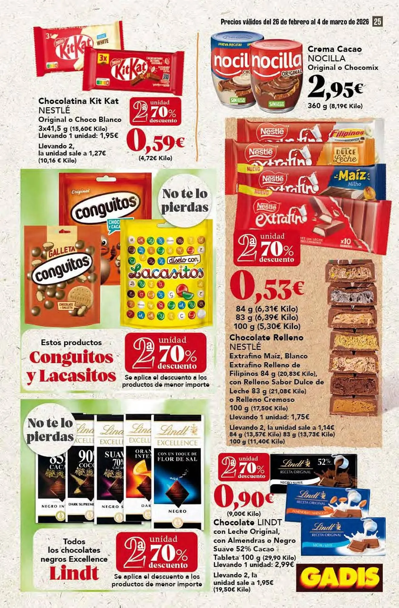Catálogo de Folleto Gadis 26 de febrero al 4 de marzo 2026 - Página 25