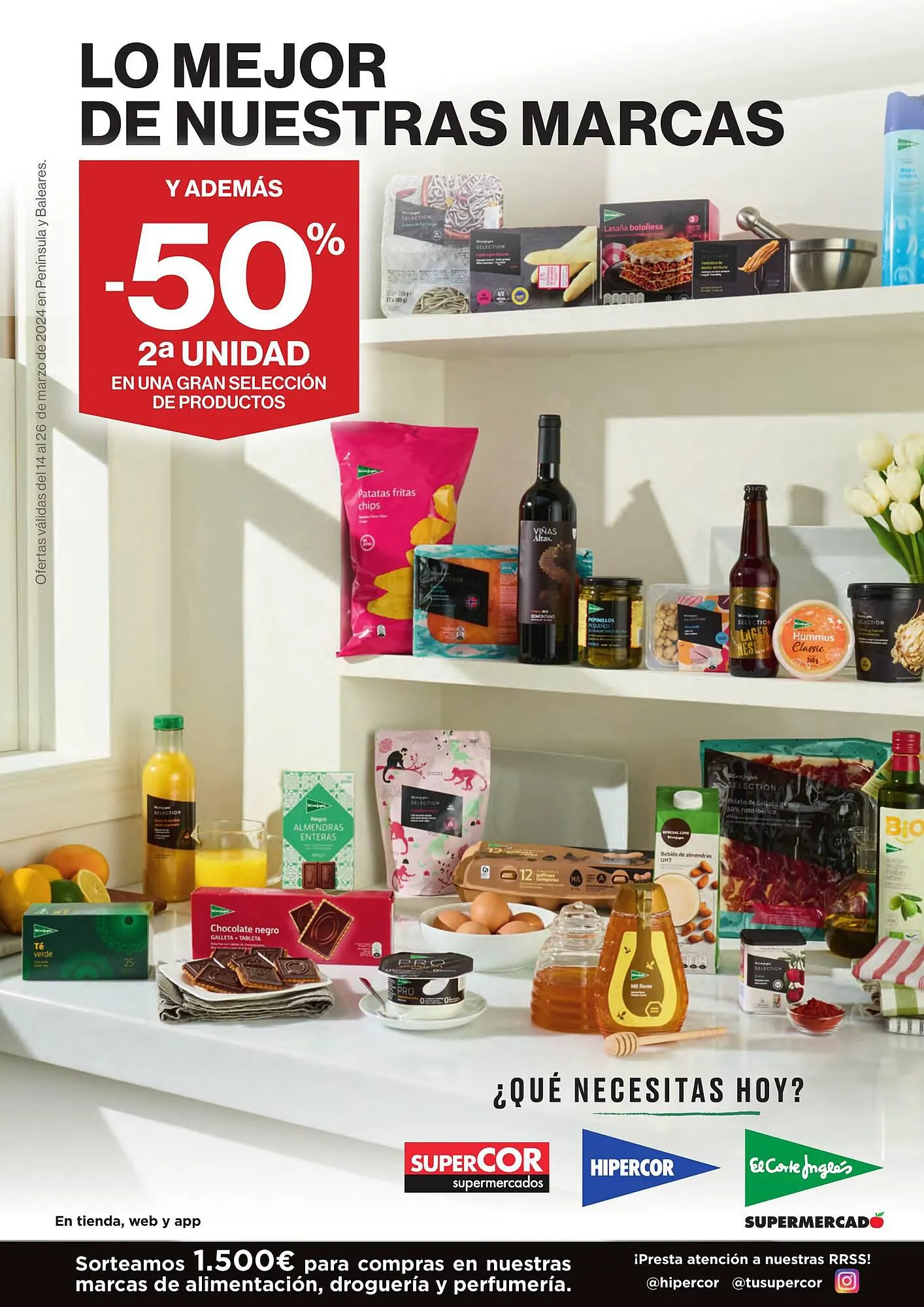 Catálogo de Folleto El Corte Inglés 14 de marzo al 26 de marzo 2024 - Página 1