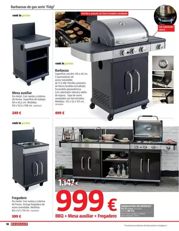 Catálogo de Barbacoas, cocinar al aire libre 8 de mayo al 6 de junio 2025 - Página 18