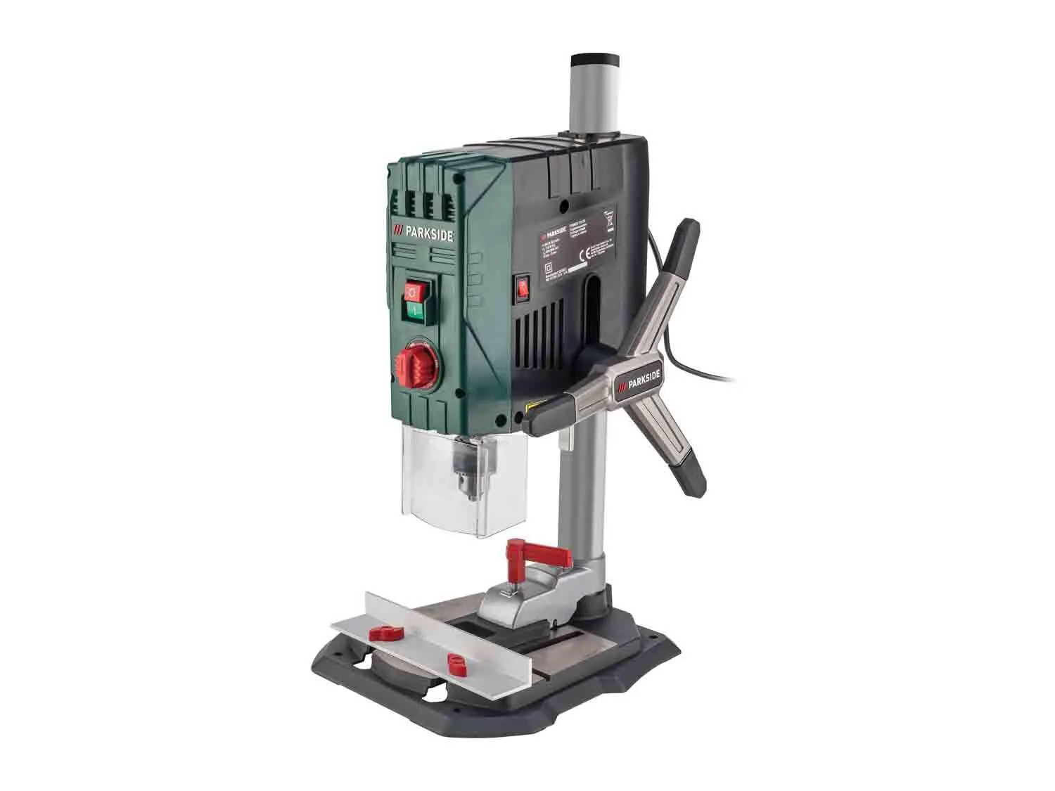 Taladro de columna con regulación electrónica de las revoluciones