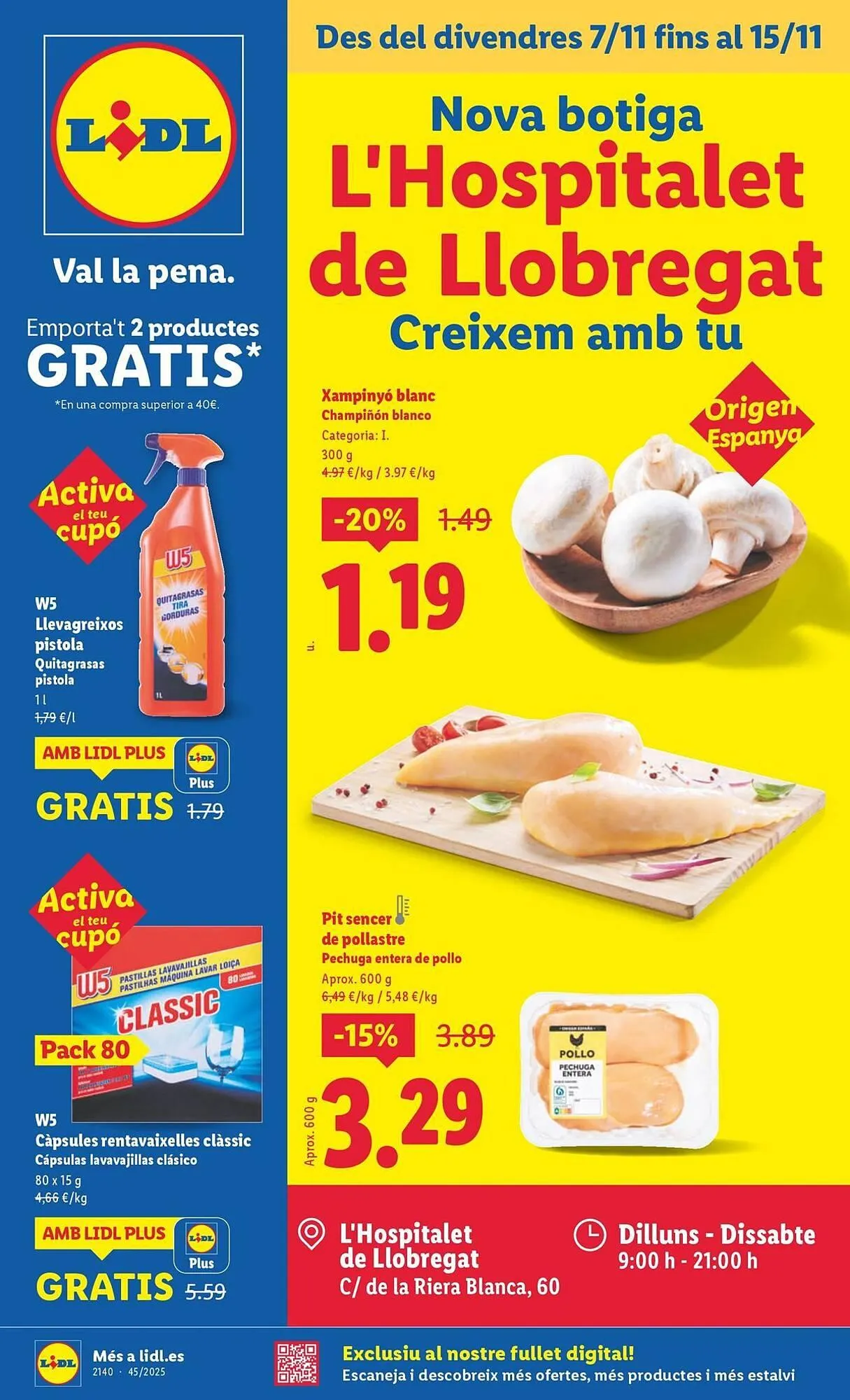 Catálogo de Catálogo Lidl 7 de noviembre al 15 de noviembre 2025 - Página 1