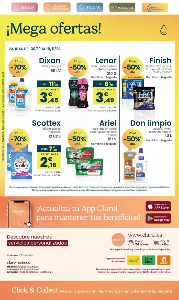 Catálogo de Mega Ofertas! 31 de octubre al 19 de noviembre 2024 - Página 16