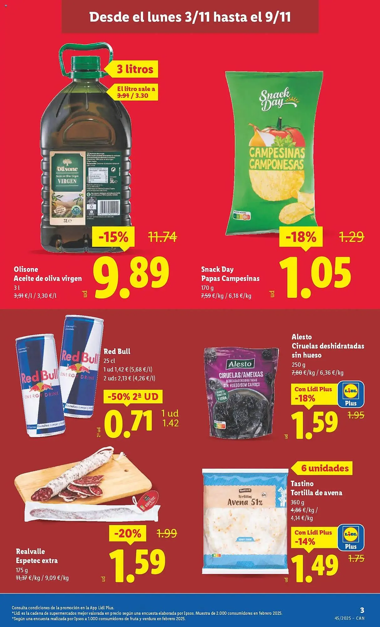 Catálogo de Catálogo Lidl 3 de noviembre al 9 de noviembre 2025 - Página 3