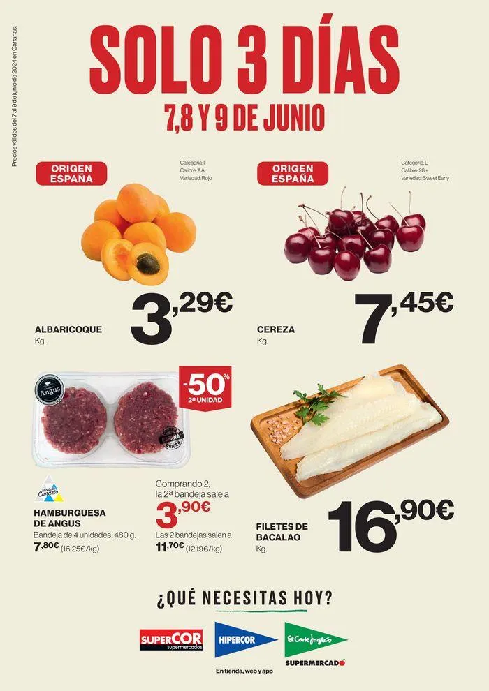 Catálogo de Precios válidos del 7 al 9 de junio de 2024 en Canarias. 7 de junio al 9 de junio 2024 - Página 1