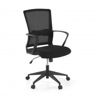 Silla de oficina Match, mecanismo basculante red - Negro