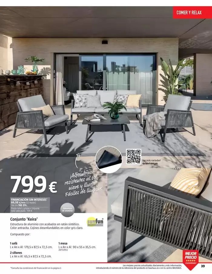 Catálogo de VERANO. Jardín, terraza, balcón.  26 de marzo al 20 de abril 2025 - Página 39