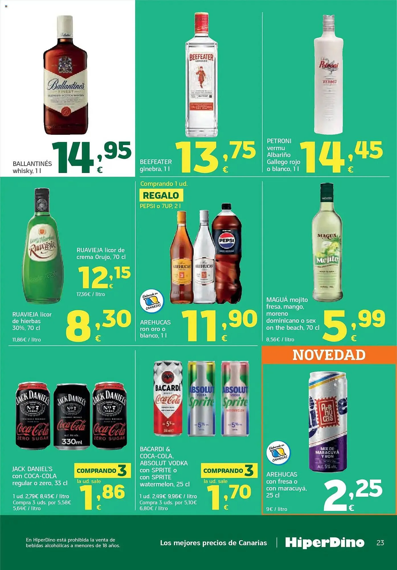 Catálogo de Folleto HiperDino 24 de marzo al 8 de abril 2026 - Página 25