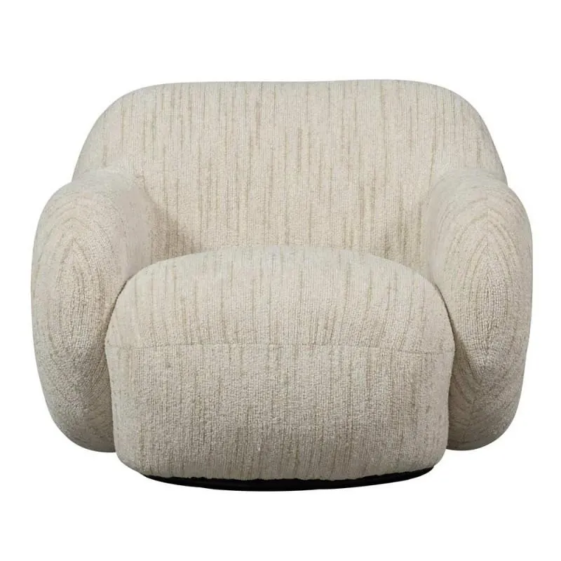 Folke Swivel Armchair, natural