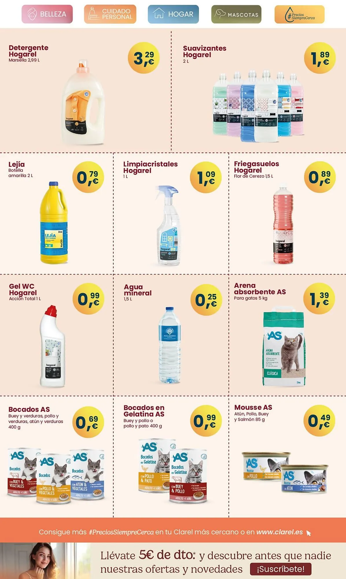 Catálogo de Folleto Clarel 23 de julio al 5 de agosto 2025 - Página 15